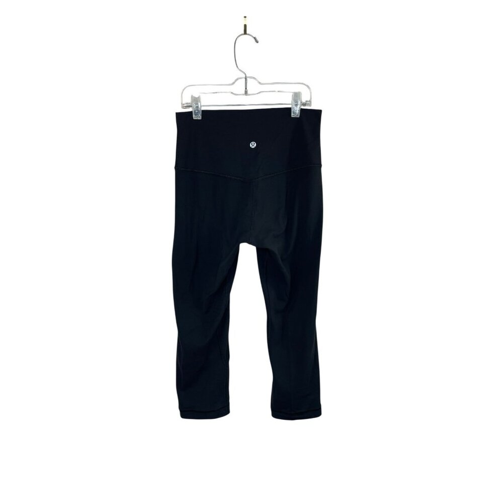 Lululemon Align High-Rise Crop Leggings Size 6 Black